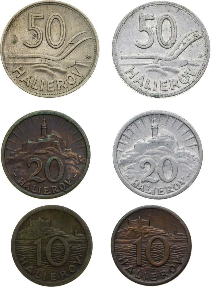 Lot of coins (6pcs)