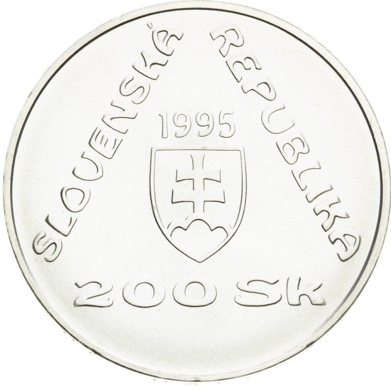200 Sk 1995 - Začatie premávky prvej električky na Slovensku v Bratislave