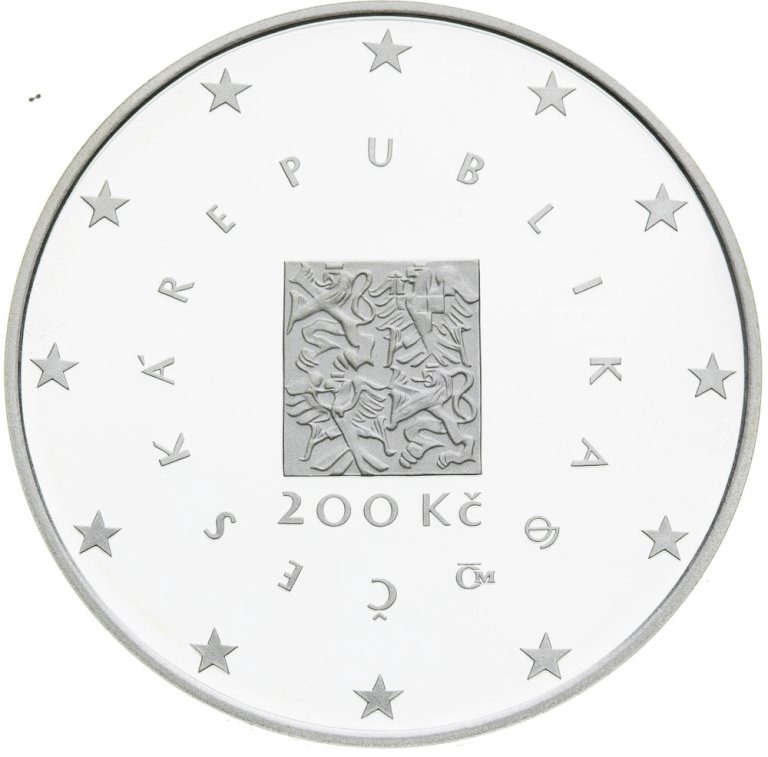 200 Kč 2004 - Vstup ČR do EÚ