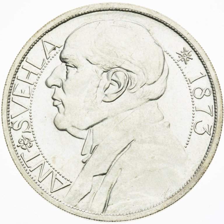 Stříbrná medaile 1933 - Antonín Švehla