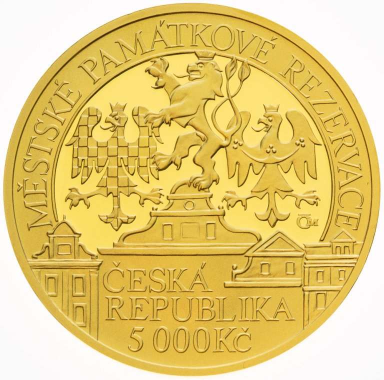 5000 Kč 2022 - Památková rezervace město Litoměřice PROOF