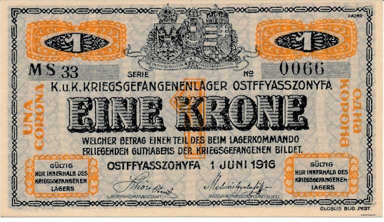 1 Korona 1916 Ostffyasszonyfa (2)