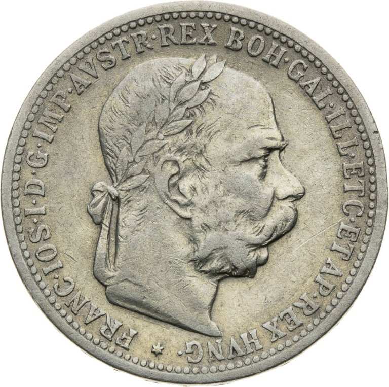 1 Koruna 1901 - avers
