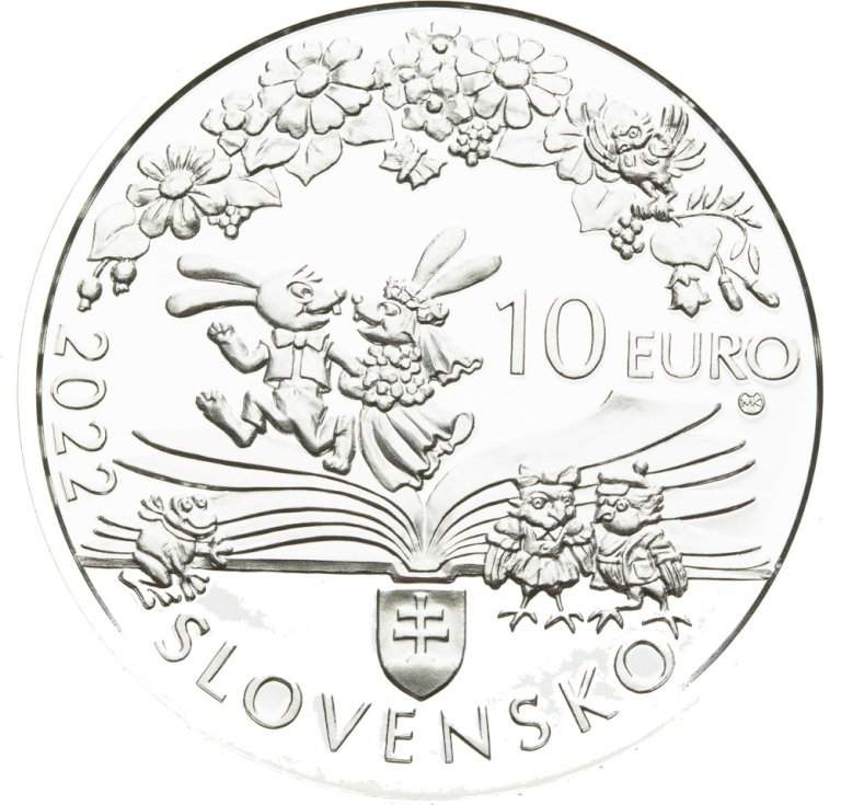 10 Eur 2022 - Ľudmila Podjavorinská (BK) - averz