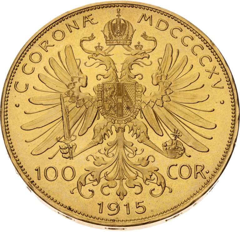 100 korona 1915 (novoražba) - avers
