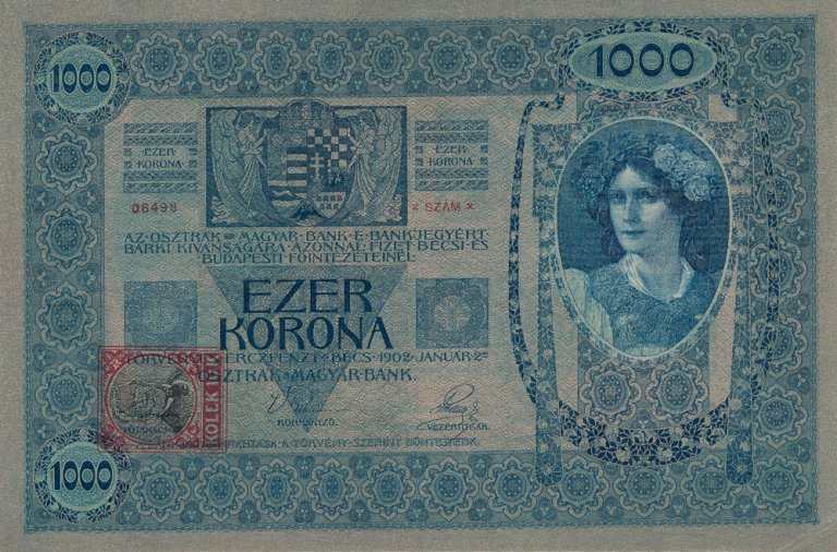 1000 K 1902/1919 s. 1270 (kolok) - averz