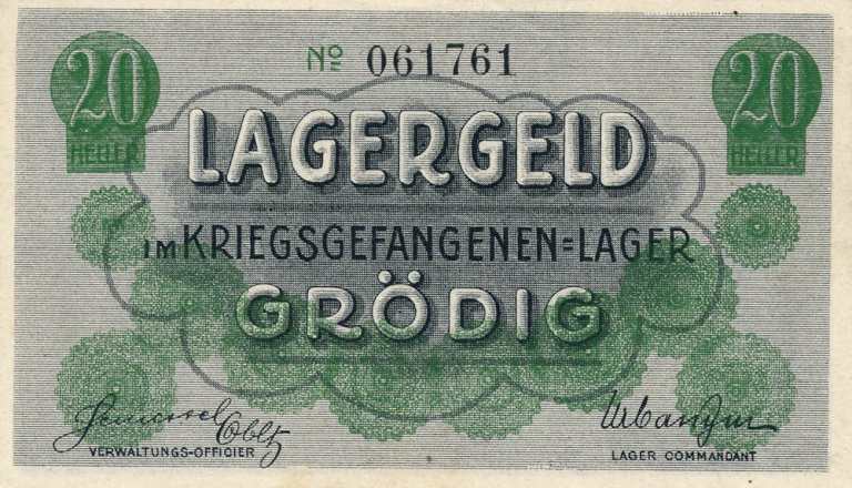 20 Heller (Lagergeld Grodig) - averz