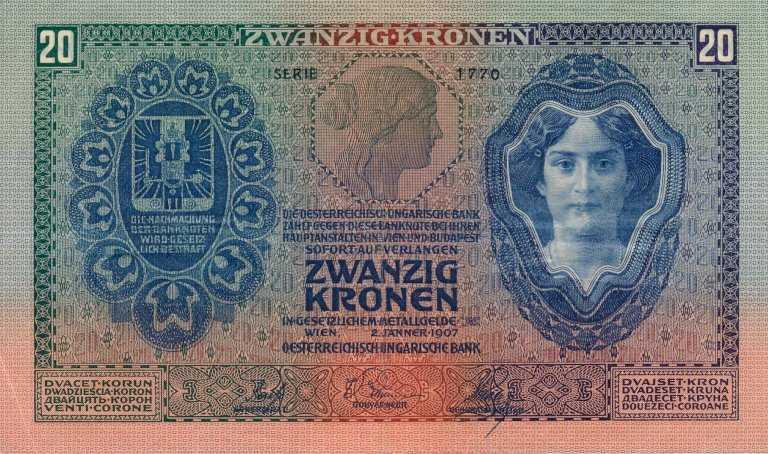 20 Korona 1907 s. 1770 (2)