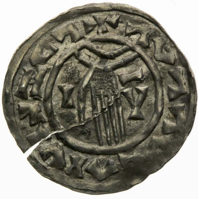 Denár (posledná štvrtina 10. stor., zbierka Novák)