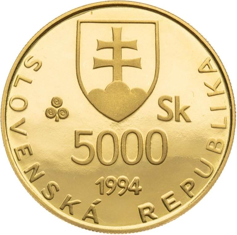 5000 Korun 1994 Svätopluk - front