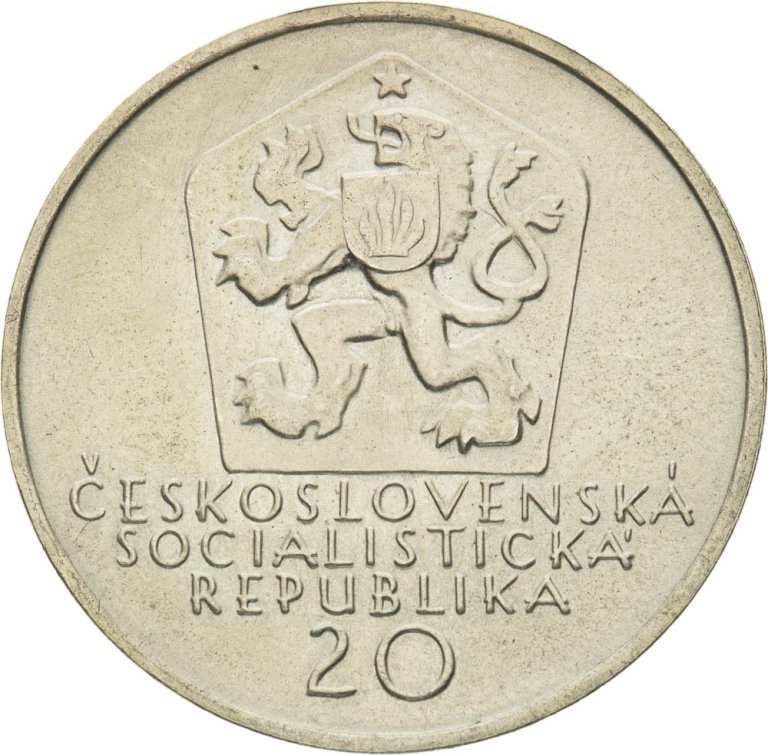 20 Koruna 1972 - Andrej Sládkovič (variant)