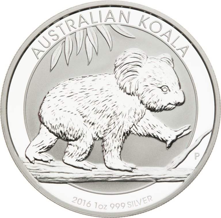 Investiční stříbro Koala - 1 unce (zvláštní úprava DPH)