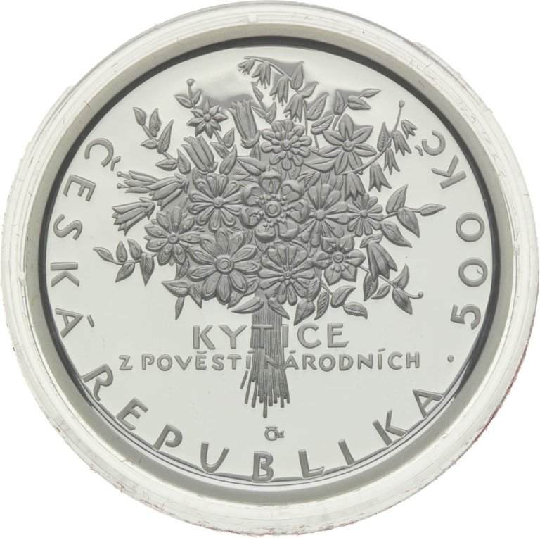 500 Kč 2011 Karel Jaromír Erben - stříbrné pamětní mince ČNB (2)