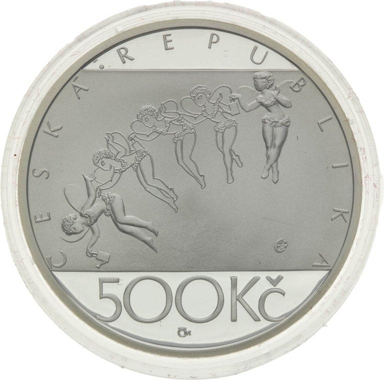 500 Kč 2012 Jiří Trnka - stříbrné pamětní mince ČNB (2)