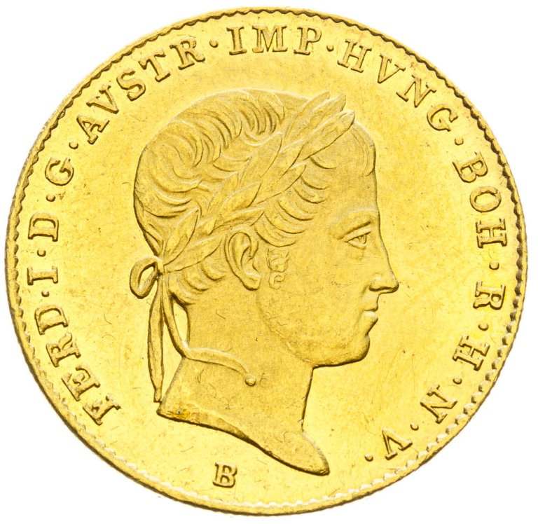 Ducat 1839 B - front