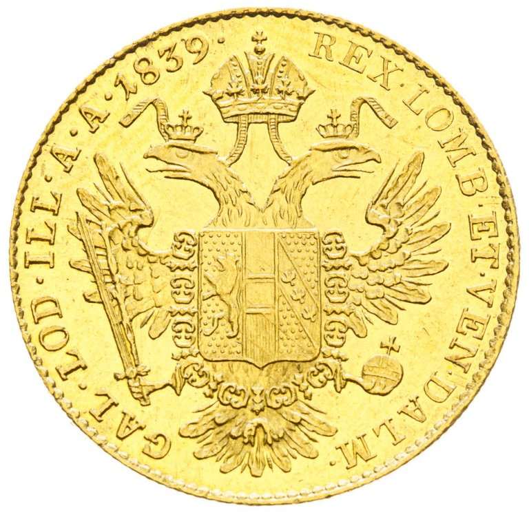 Ducat 1839 B (2)