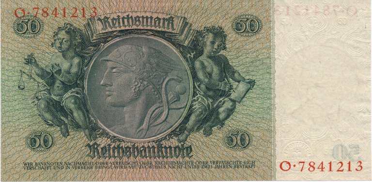 50 Reichsmark 1933 O