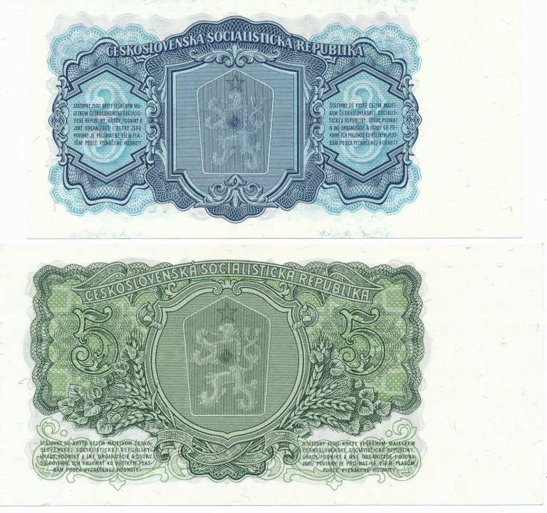 Lot 2pcs of banknotes