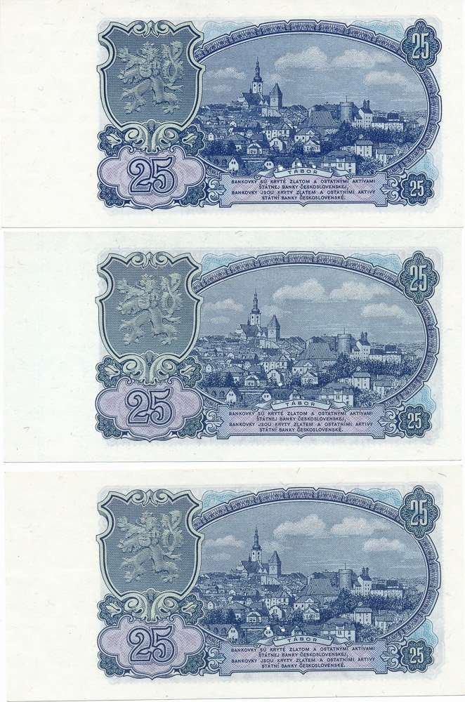 Lot of banknotes (8pcs) perf.
