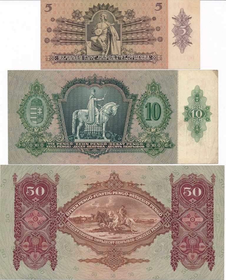Lot of banknotes (3pcs)