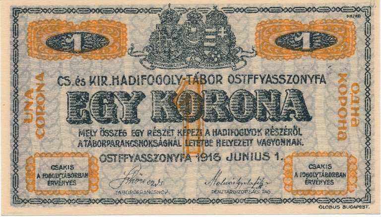 1 Korona 1916 Ostffyasszonyfa