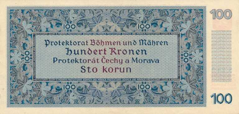 100 Koruna 1940 s. 24 A