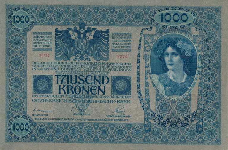 1000 K 1902/1919 s. 1270 (kolok)