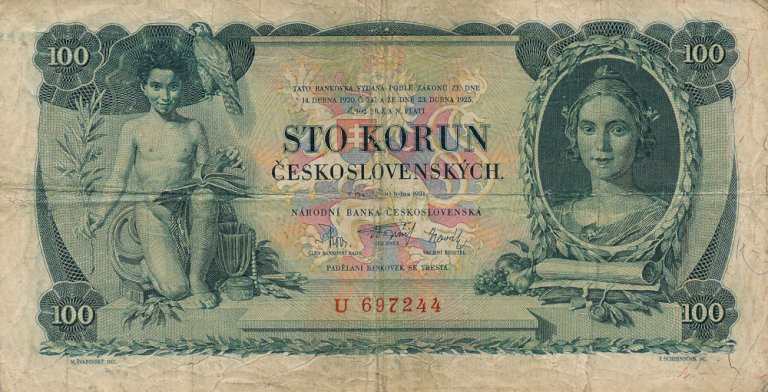 100 Koruna 1931 U