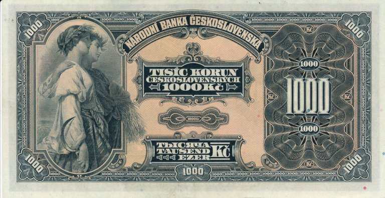 1000 Koruna 1932 A