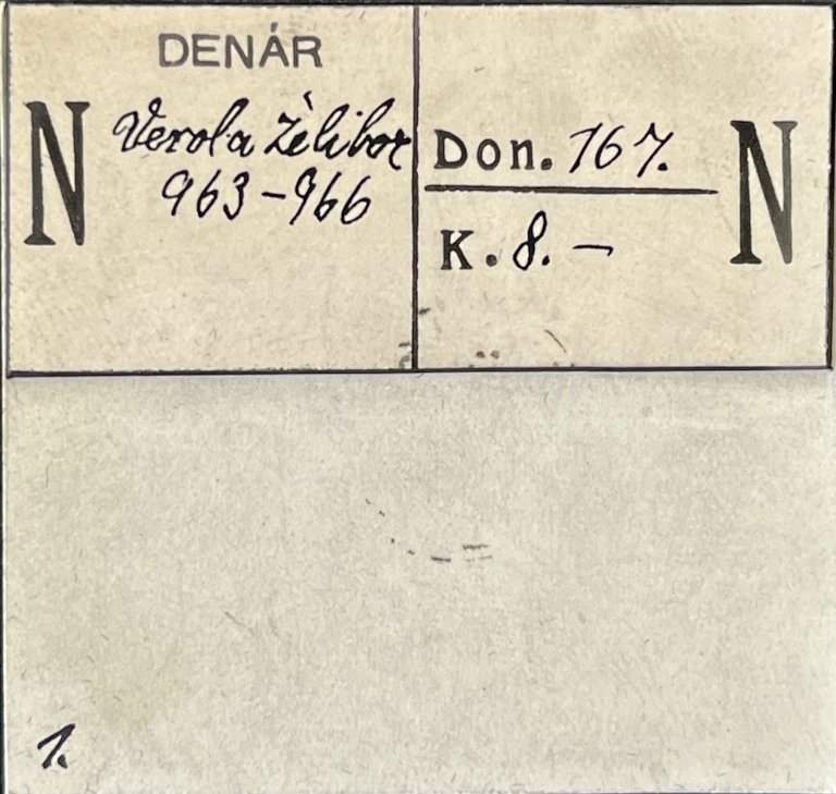 Denar (poslední čtvrtina 10. stol., sbírka Novák) (3)