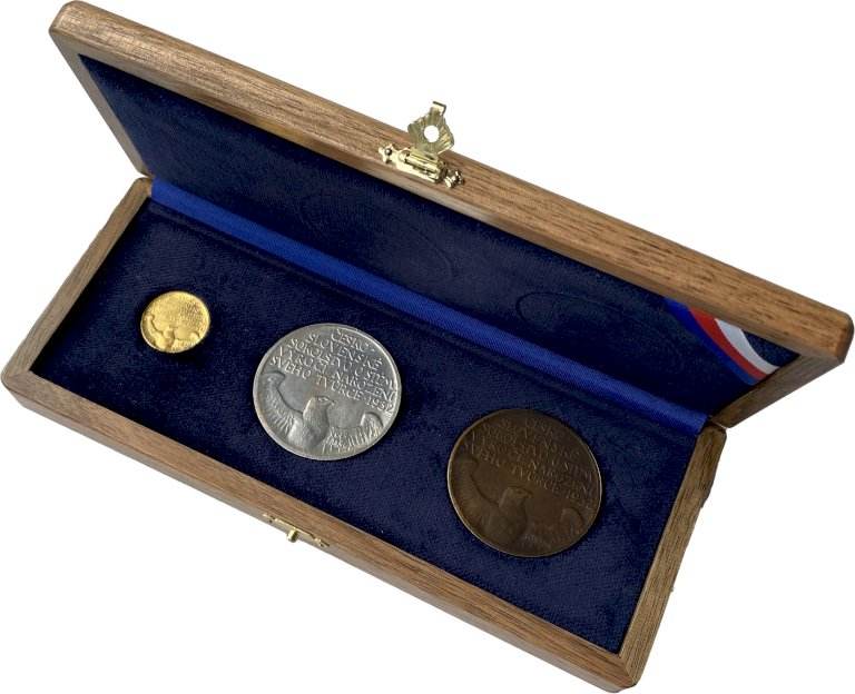 Set of medals 1932 - Miroslav Tyrš