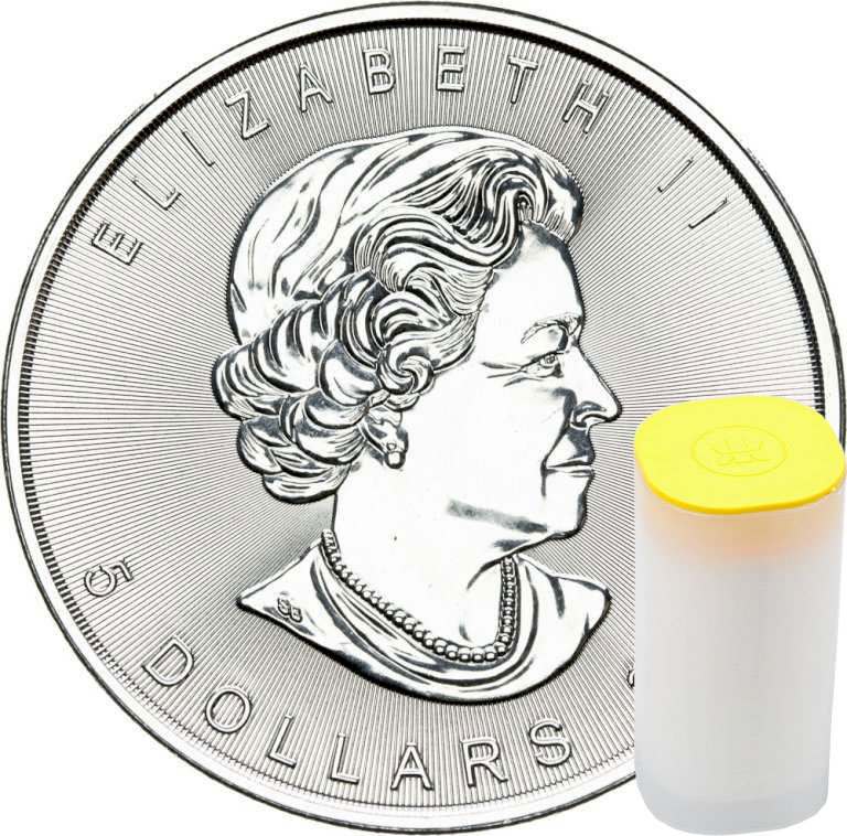 Investment silver Maple Leaf - 1 Oz (Price for 25 pcs including VAT)