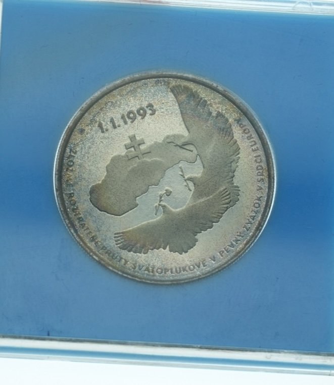 100 Sk 1993 - Vznik Slovenskej republiky proof (2)