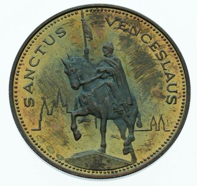 Strieborná medaila 1968 - Alexander Dubček/ L. Svoboda (2)