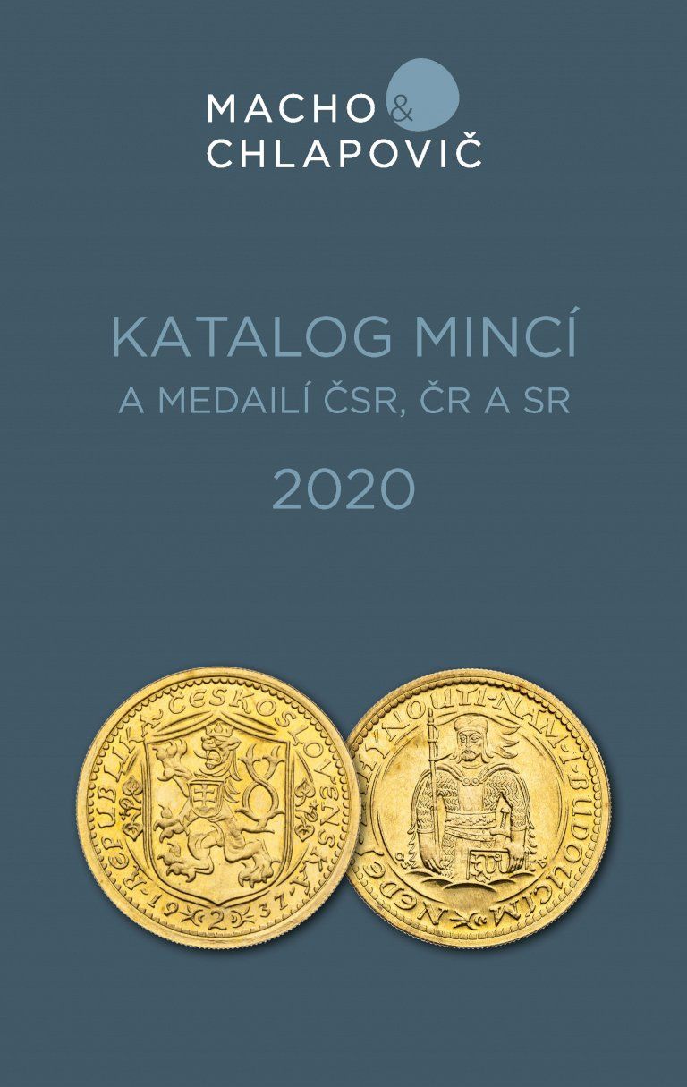 Katalog mincí a medailí ČSR, ČR, SR 2020 - avers