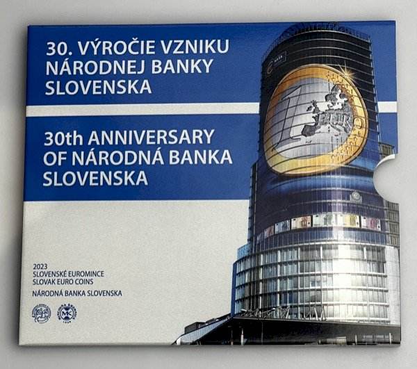 Coin set 2023 - 30th anniversary of the National Bank of Slovakia (NBS) BK (2)