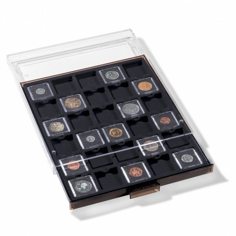 Coin boxes MB with square compartments