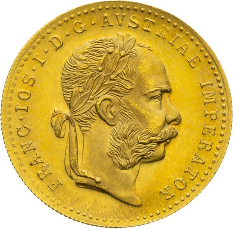 Gold coin Ducat Francis Joseph I 1915 - Restrike (2)