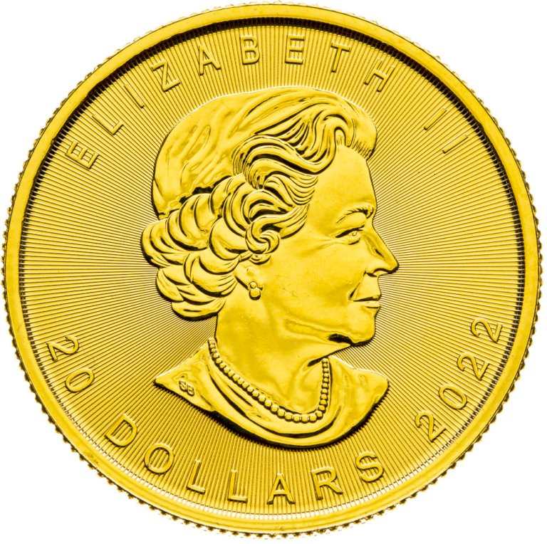 Zlatá minca Maple Leaf 1/2 unce (2)