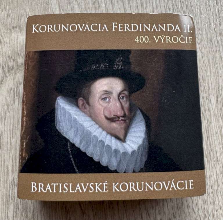 100 Eur 2018 - Bratislavská korunovácia Ferdinanda II. - front