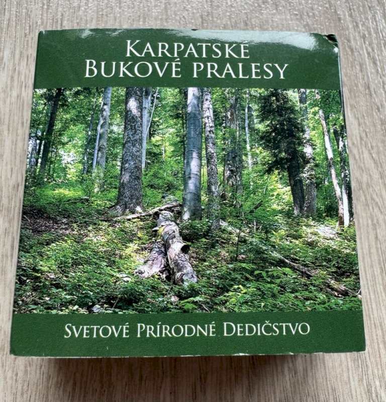 100 Eur 2015 - Karpatské bukové pralesy - front
