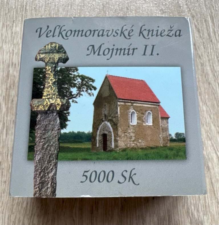 5000 Sk 2006 -  Veľkomoravské knieža Mojmír II. (1)