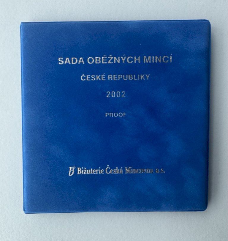 Sada oběžných mincí České republiky 2002 - PROOF (1)