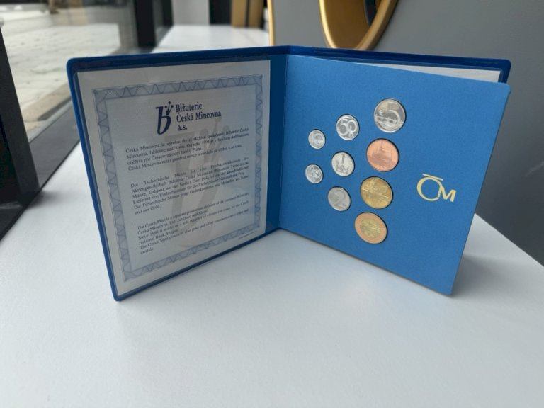 Set of circulating coins of the Czech Republic 2002 - PROOF (2)