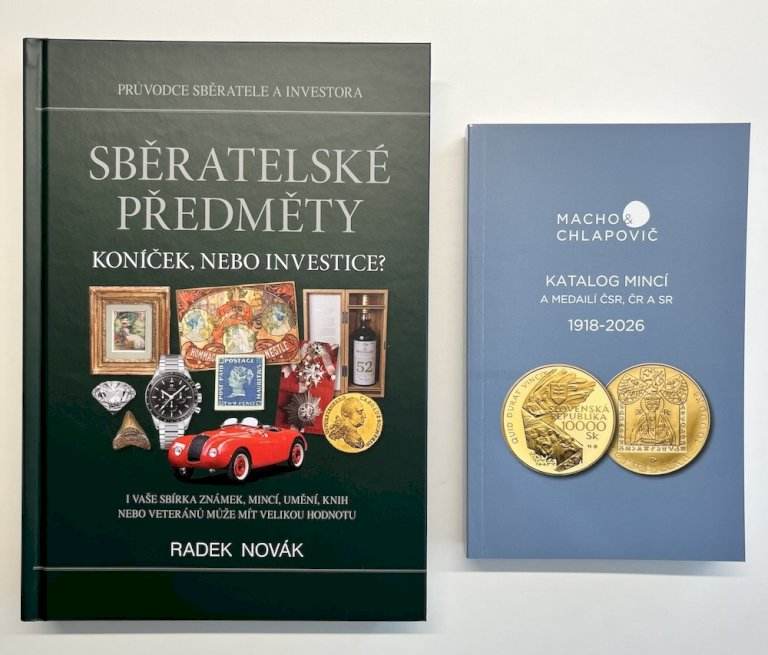 Collectibles – hobby or investment? - Radek Novák + Free catalog of coins and medals 2026 - front