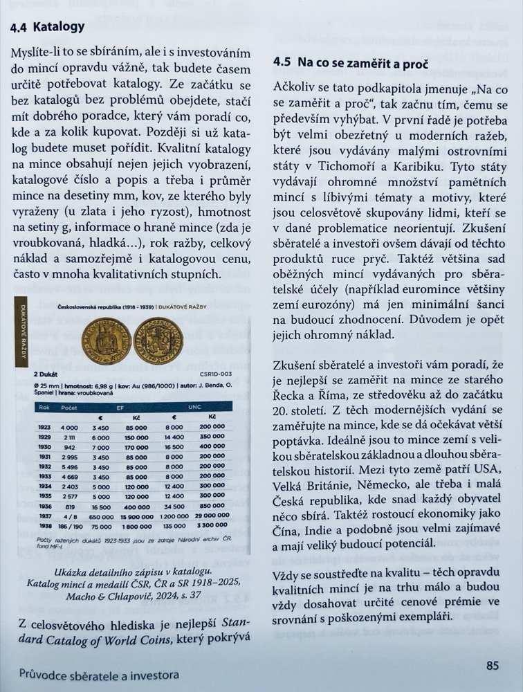 Collectibles – hobby or investment? - Radek Novák + catalog of coins/medals and banknotes 2026 (5)