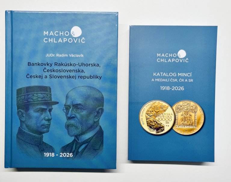 Coin/Medal + Banknotes catalogs 1918 - 2026 - front