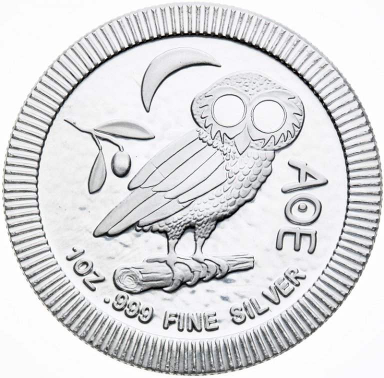 Investment silver Owl - 1 ounce (1)