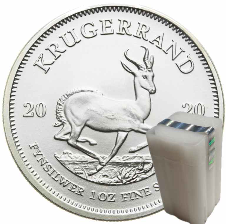Investment Silver Krugerrand - 1 Oz (Price for 25 pcs including VAT) - front