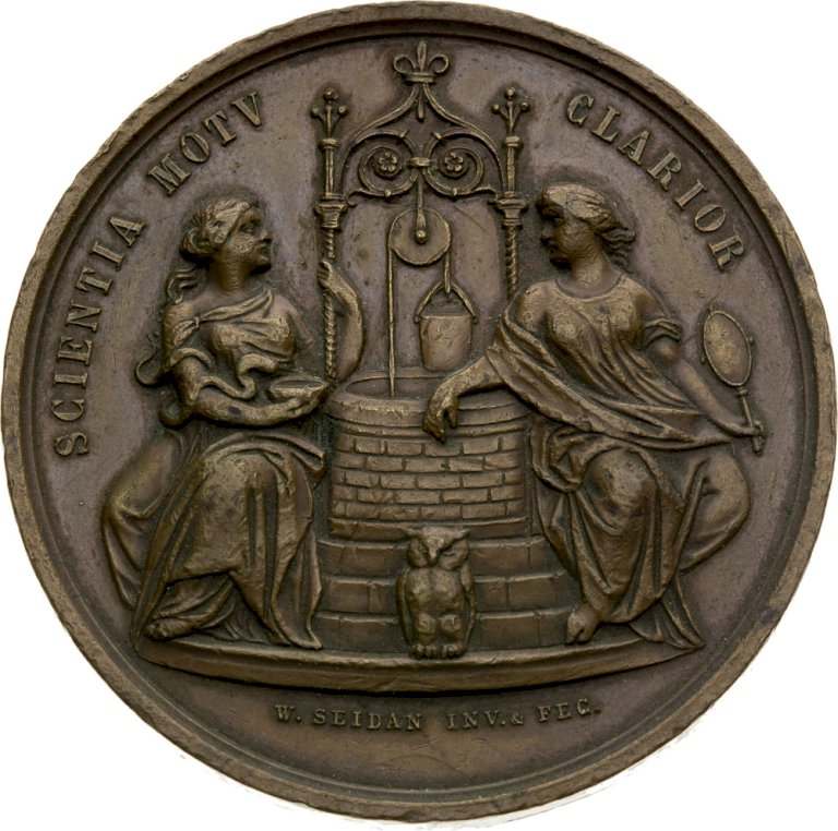 Medal 1865 - Kongress of doctors and lawyers in Bratislava - front